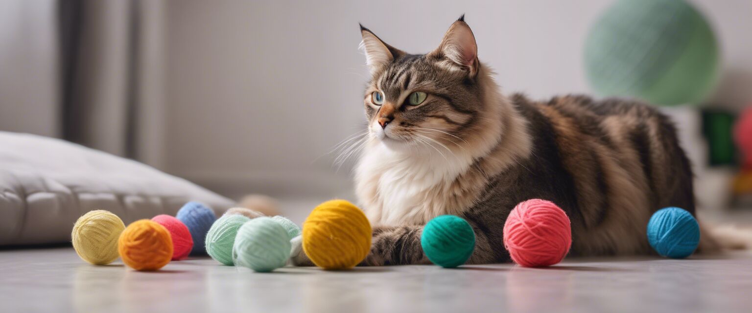 DIY cat toys