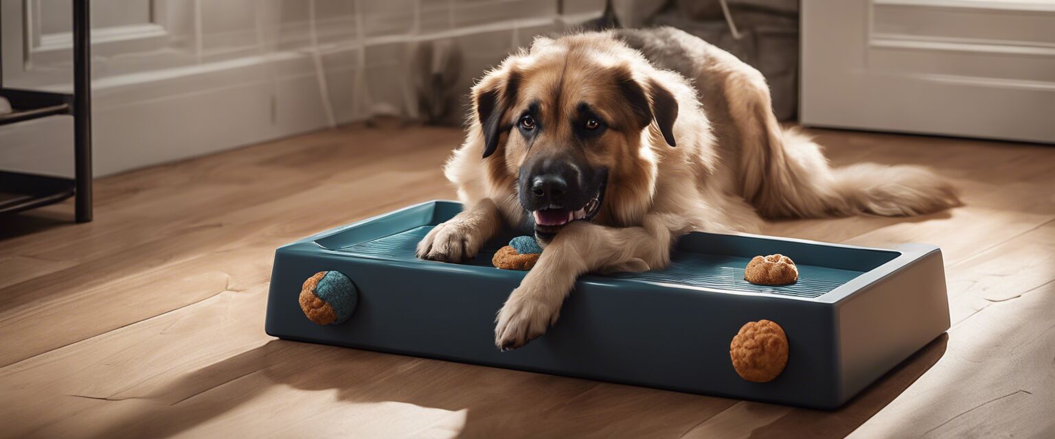 Interactive dog toy with treat compartments